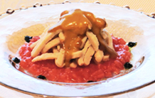 鶏シート肉のバンバンジー